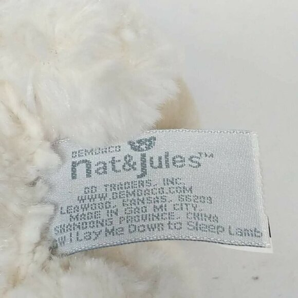 Nat and Jules Praying Lamb Plush Stuffed Animal - Picture 5 of 6